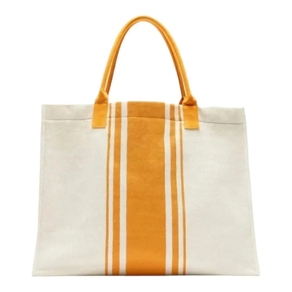 ZARA | Mustard | MAXI FABRIC TOTE - Picture 2 of 5